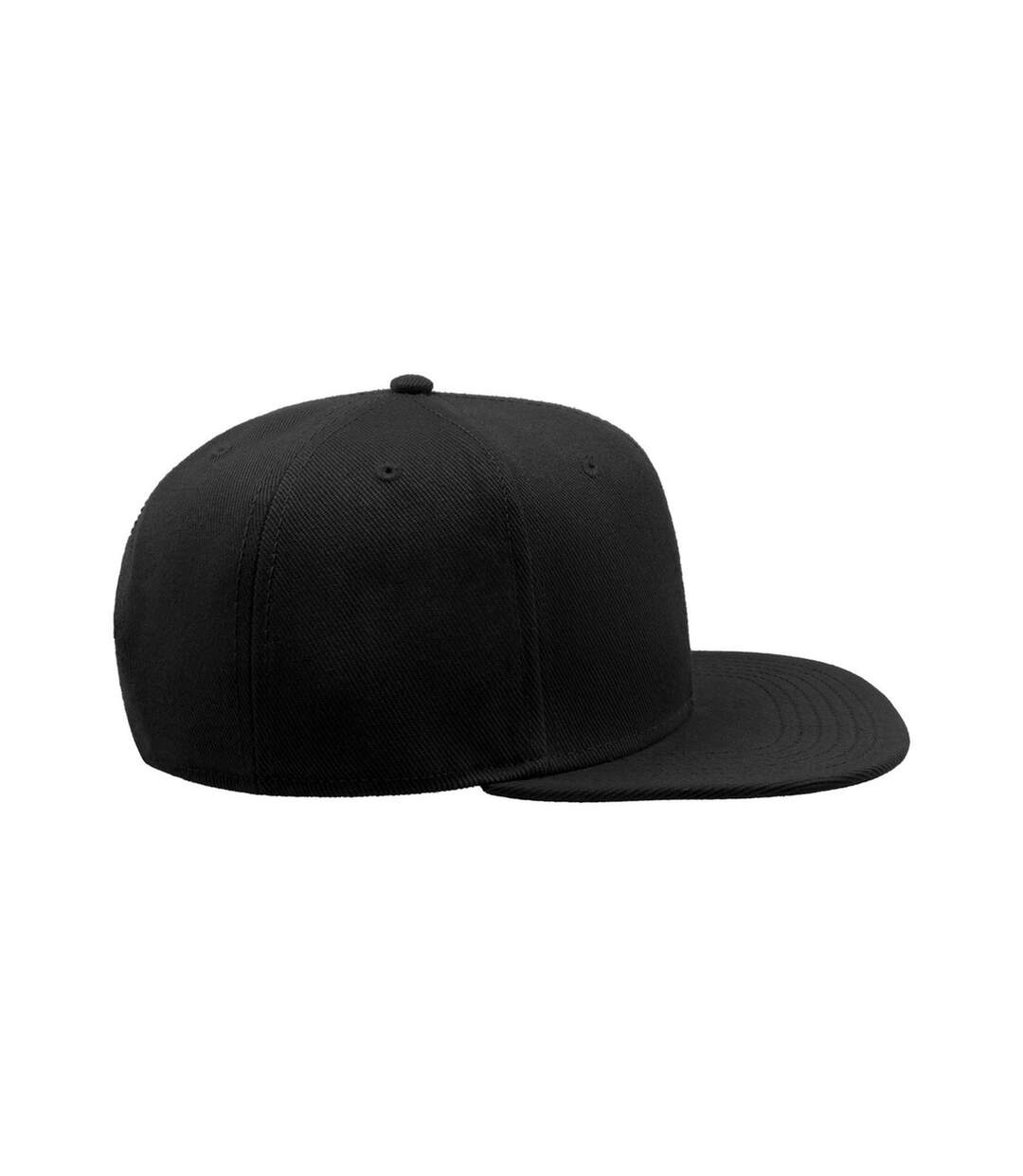 Lot de 2  casquettes avec visière plate adulte noir Atlantis-3