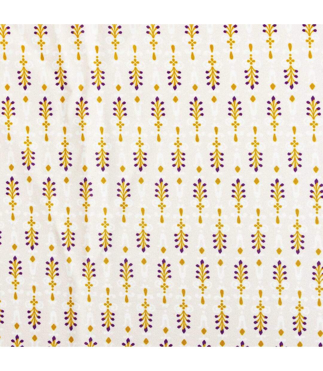 Nappe Antitache Imprimé Peduru 140x240cm Beige-2