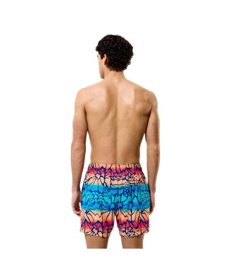 Mens Redondo Edge Patterned Swim Shorts Navy Speedo