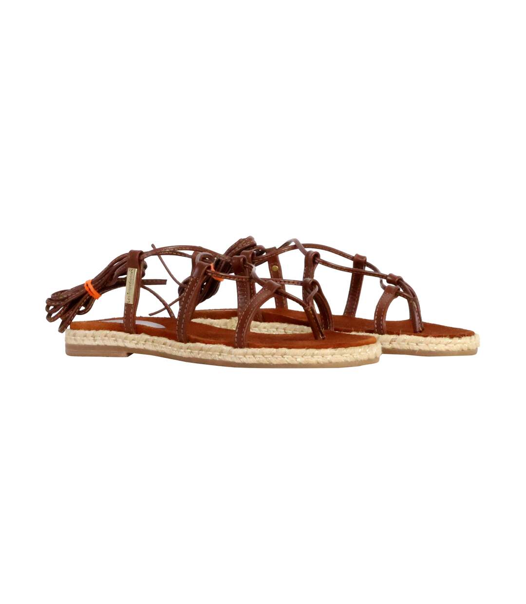 Sandale Plate Cuir Les Tropeziennes Hellenco-3