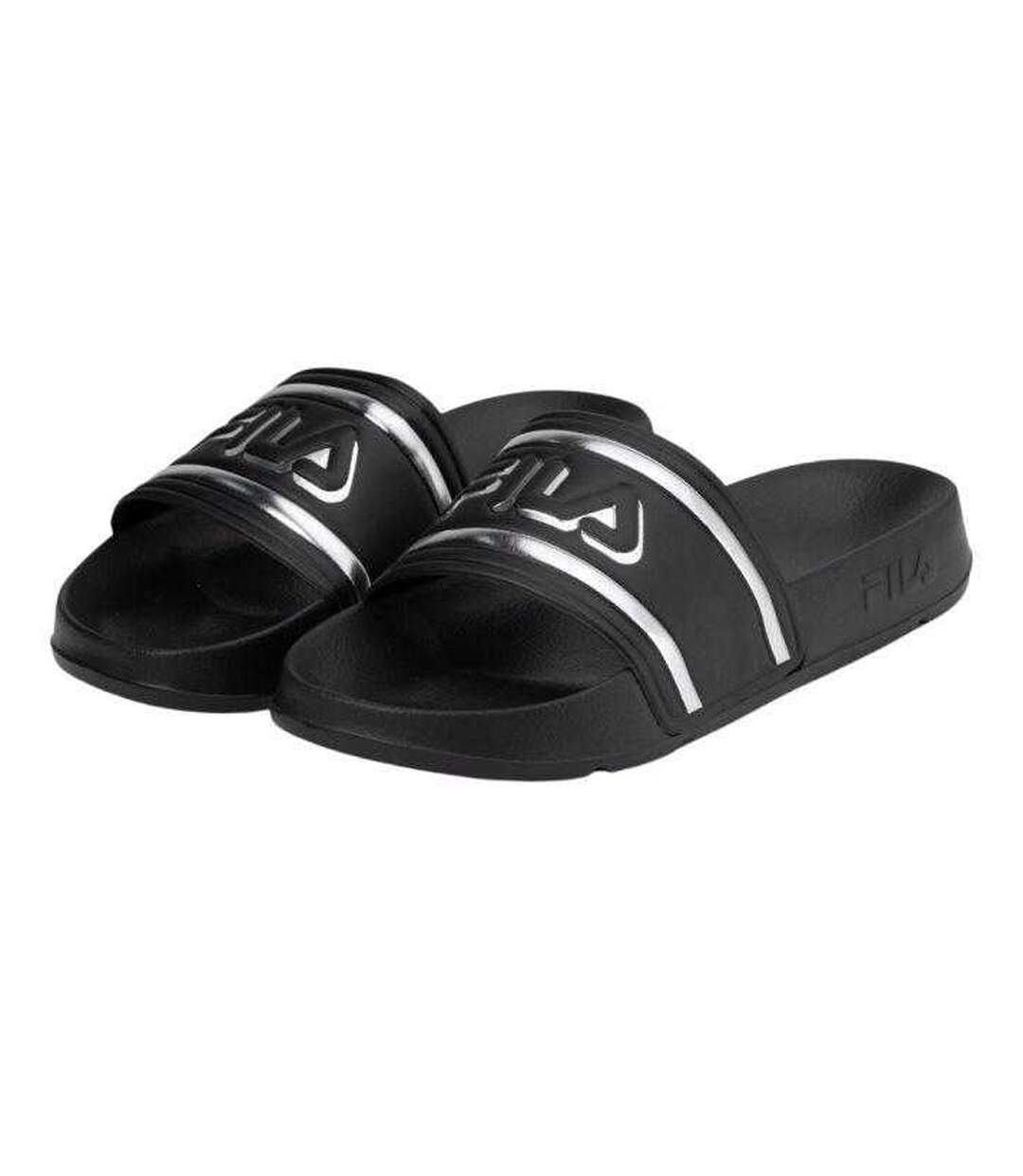 Claquettes Motif/style Logo Morro Bay Femme Noir Fila-1