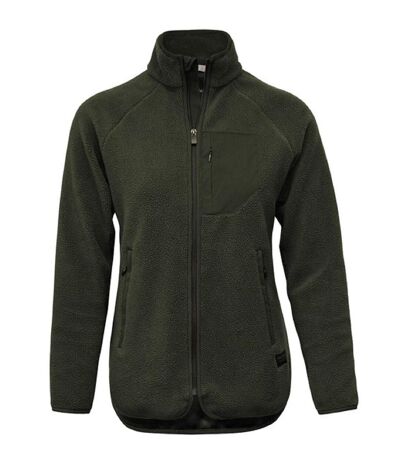 Veste polaire sherpa - Femme - NP15F - vert olive