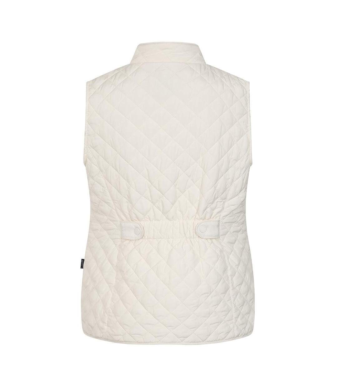 Doudoune Sans Manches Motif/style Matelassé Femme Craie Lazy Jacks-3