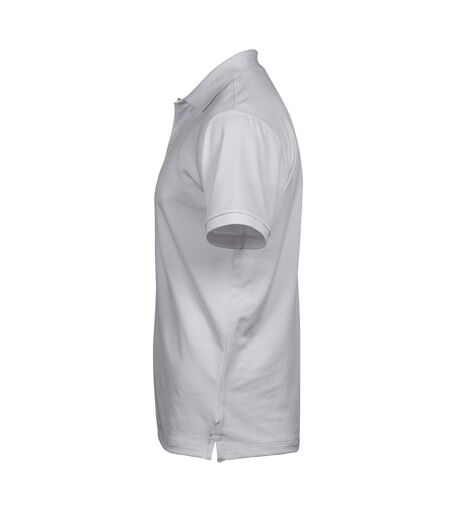 Mens Club Polo Shirt White Tee Jays