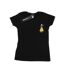 Disney Princess Womens/Ladies Snow White Chest Cotton T-Shirt (Black)