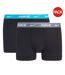 Pack Of 2  Mens Boxer Shorts  Black Nike-1
