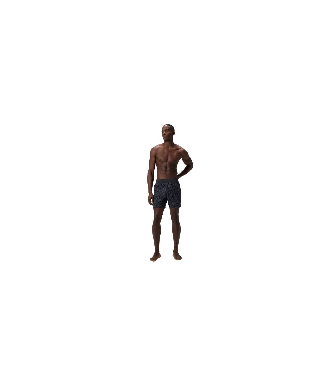 Mens Lookout Volley Swim Shorts Black Speedo-1