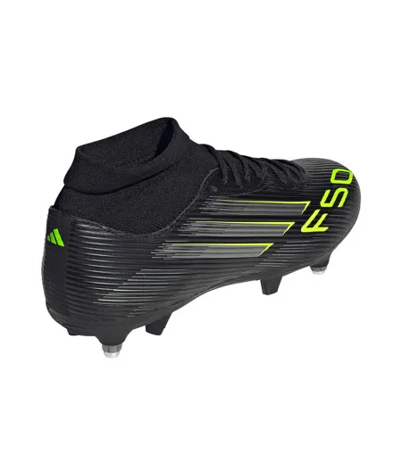 Chaussures De Foot Pour Terrain Souple F50 League Homme Noir Jaune Vif Adidas