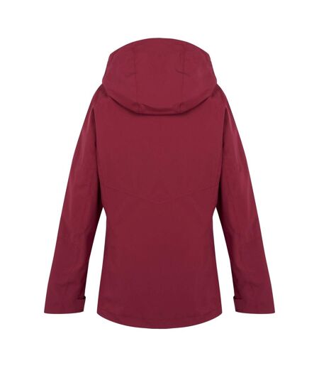 Veste wentwood femme rouge foncé / pêche Regatta