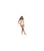 Maillot De Bain 1 Pièce Motif/style À Carreaux Femme Jaune Imprimé Be You-2