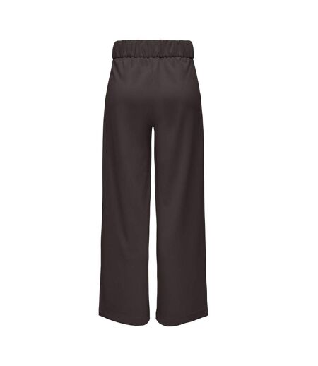 Pantalon fluide femme marron jdy honey
