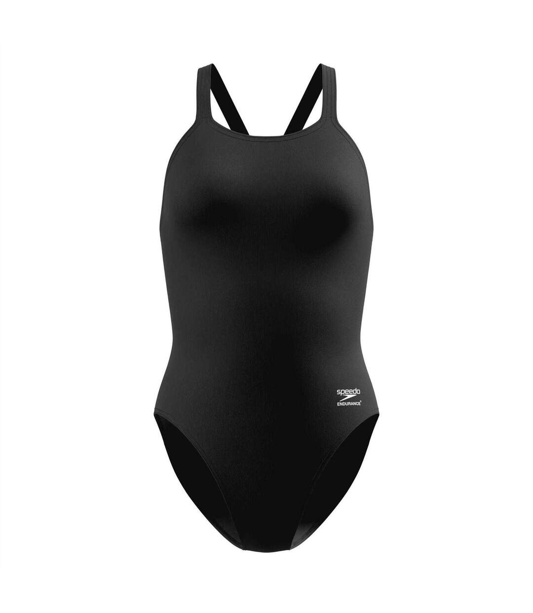 Maillot De Bain 1 Pièce Motif/style Logo Femme Noir Speedo-1