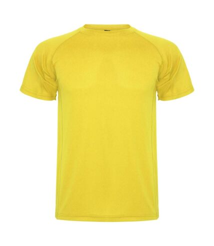 T-shirt montecarlo homme jaune Roly