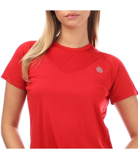 T-shirt Series-3 Femme Rouge Skins