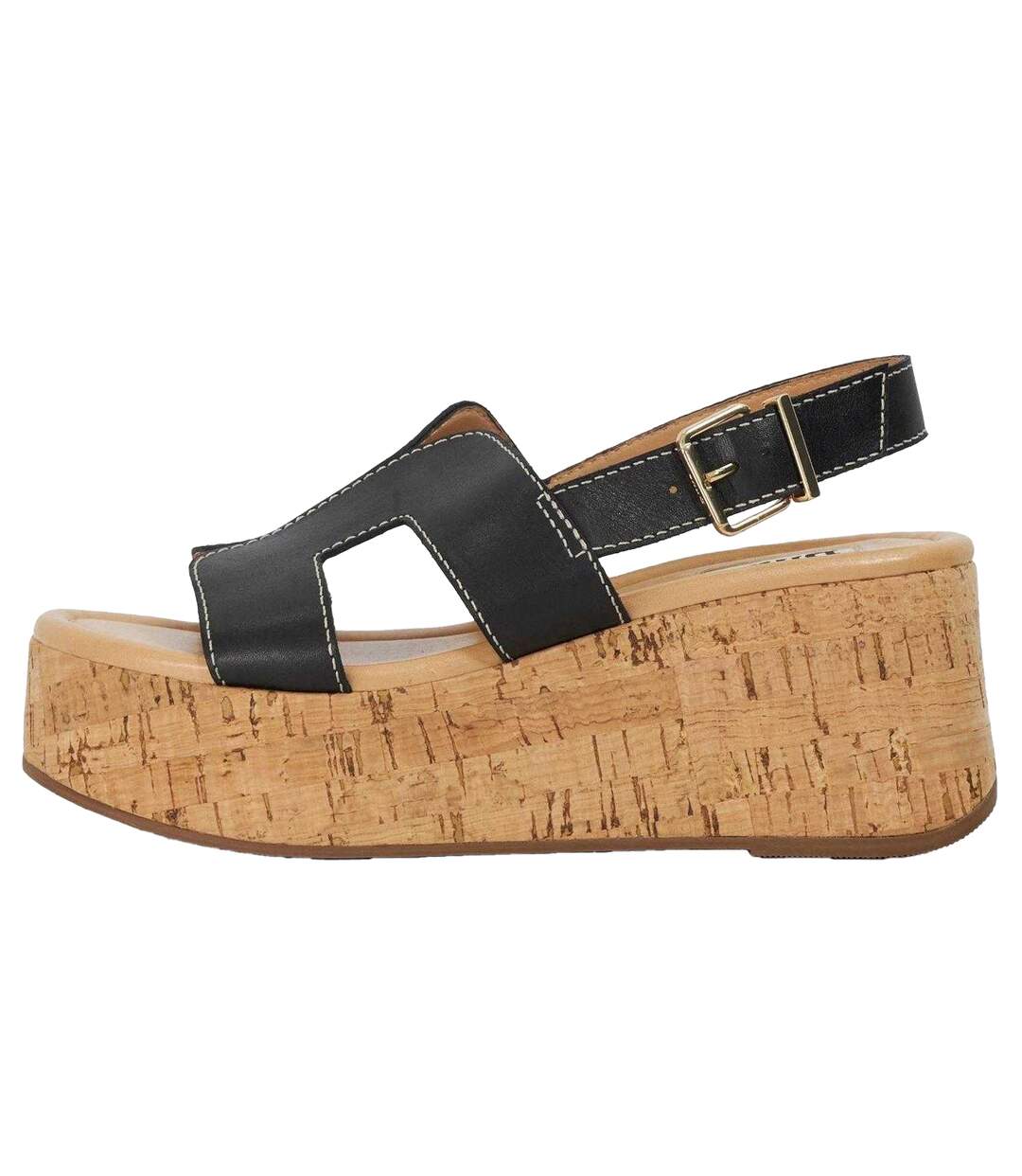Womens/ladies Kouper Sandals Black Dune London-3