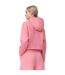 Sweat À Capuche F255 Femme Rose 4F-4