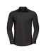 Chemise formelle homme noir Russell Collection