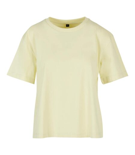 T-shirt Everyday Femme Jaune Pâle Build Your Brand