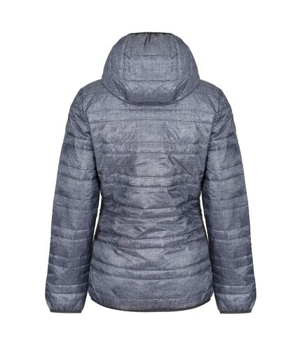 Regatta Womens/Ladies Firedown Packaway Insulated Jacket (Grey Marl/Black) - UTRG6908