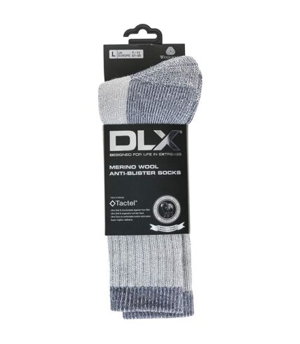 Chaussettes de marche dlx homme gris chiné Trespass