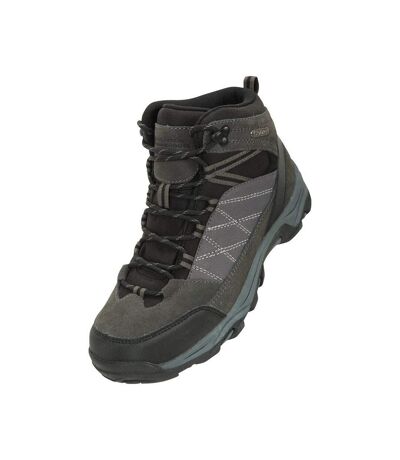 Mountain Warehouse Womens/Ladies Rapid Waterproof Suede Walking Boots (Black) - UTMW126