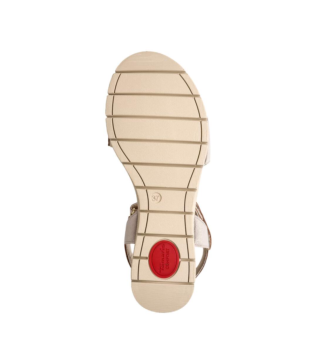 Sandales Cuir Compensé Tamaris Comfort-4