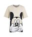T-Shirt beige femme disney don't speak slouch-2