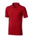 Elevate Mens Calgary Short Sleeve Polo (Red) - UTPF1816