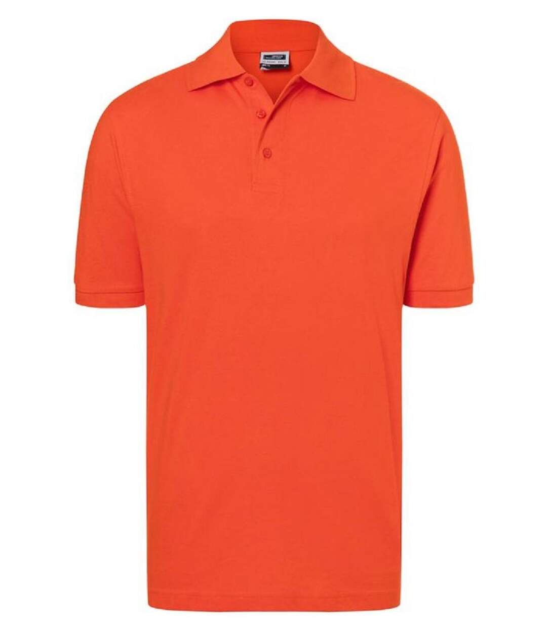 Polo manches courtes - Homme - JN070C - rouge grenadine-1