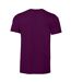 Mens midweight soft touch t-shirt maroon Gildan