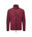 Premier Mens Artisan Fleece Jacket (Burgundy/Brown)