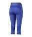 Womens/ladies Performance Tight 3/4 Leggings Blue Puma-3