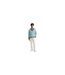 Sweat Motif/style Logo Brodé Homme Turquoise Vif Lacoste-1