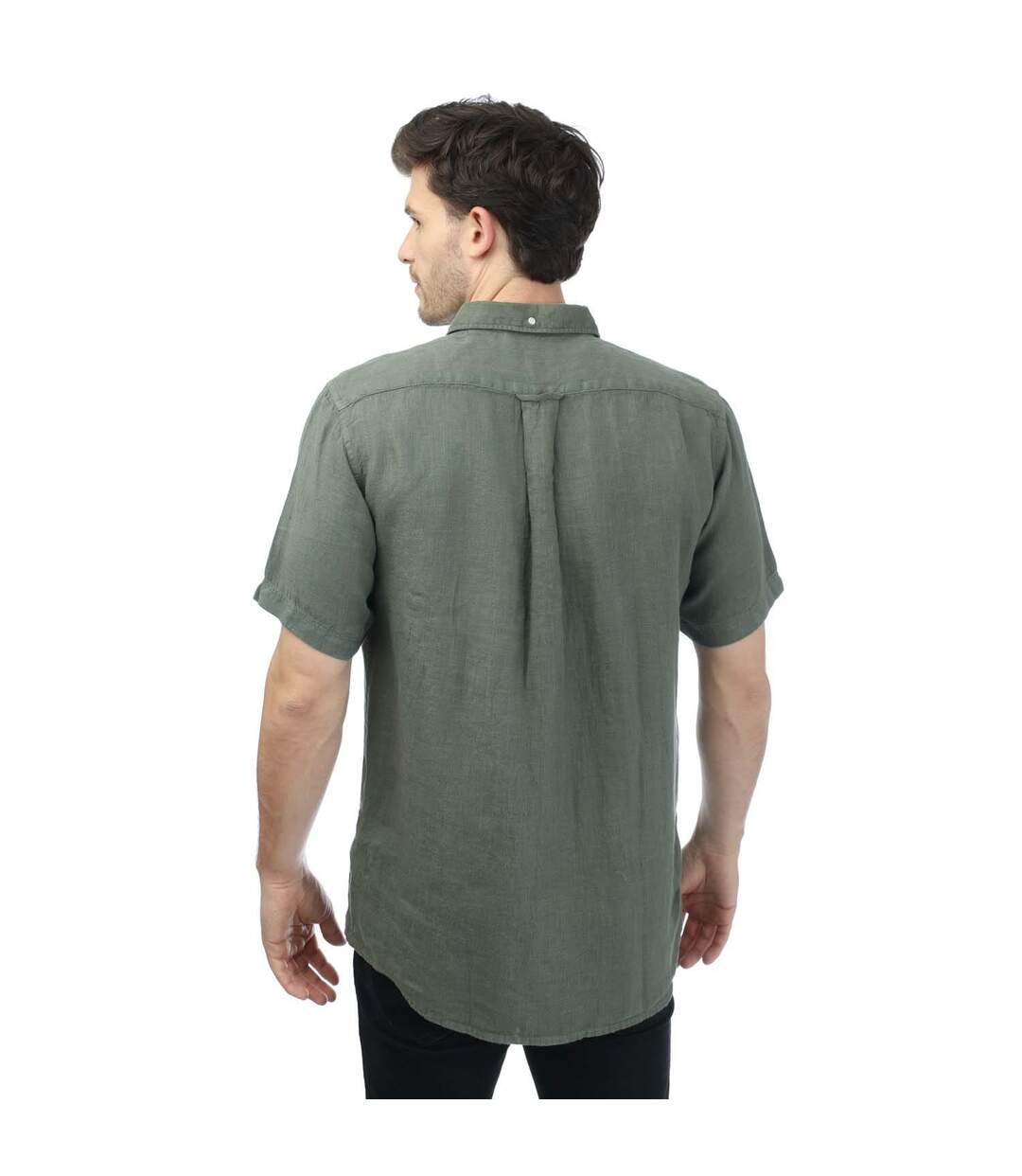 Chemise homme vert Gant-2