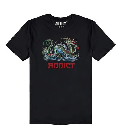 Addict - T-shirt AZURE INK - Adulte (Noir) - UTAD119