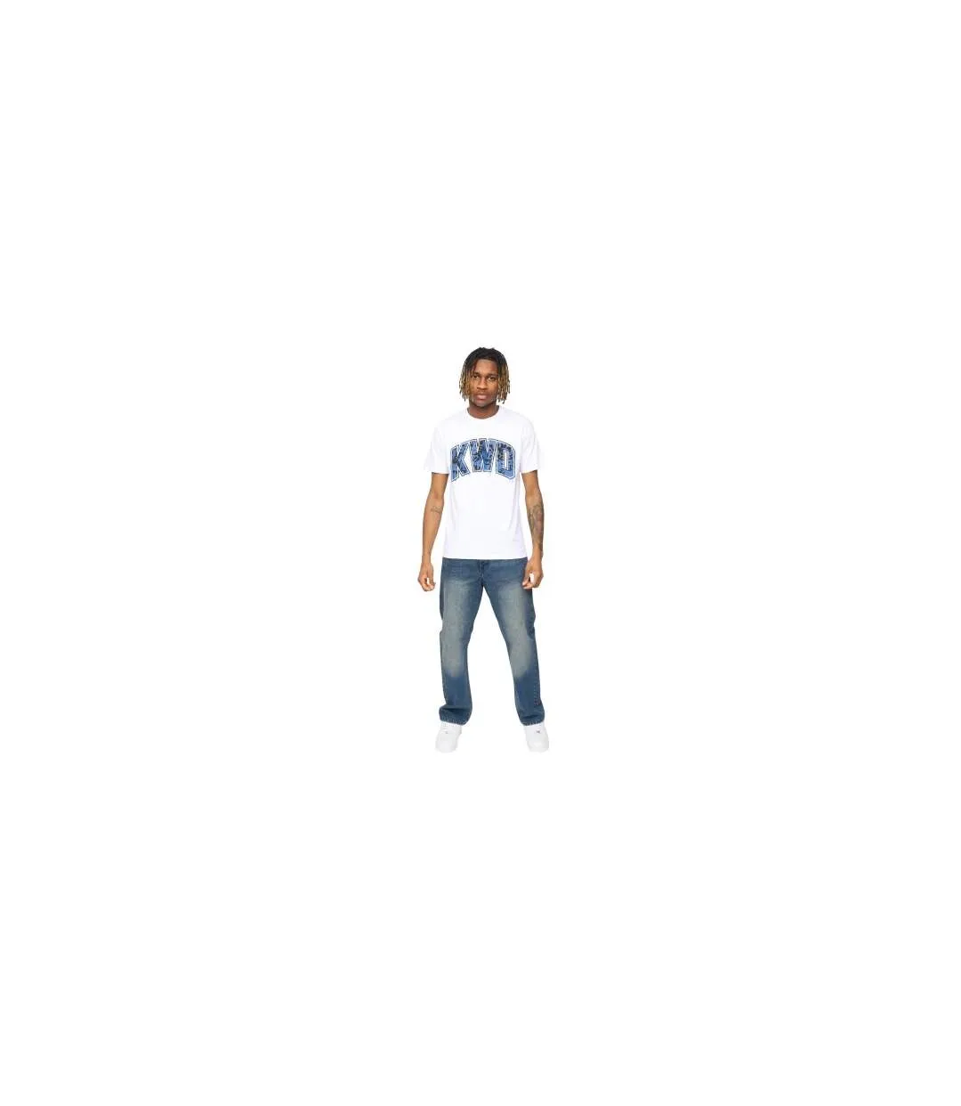 T-shirt Scribs Homme Blanc Kings Will Dream-1