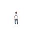 T-shirt Scribs Homme Blanc Kings Will Dream-1
