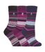 Heat Holders - Lot 3 Paires Chaussettes Thermiques Isolées Femme Hiver-1