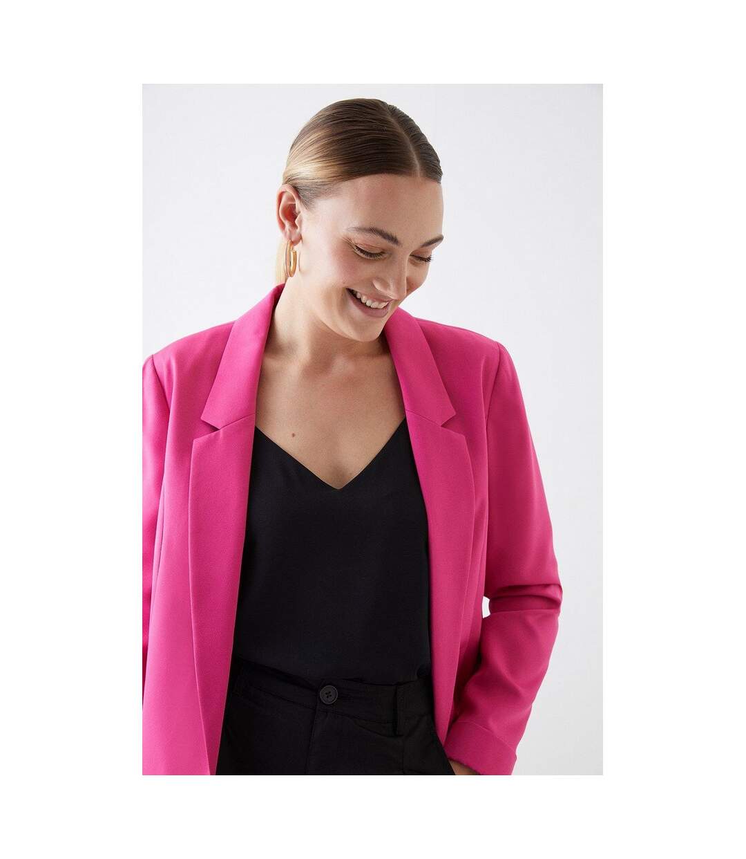 Blazer femme fuchsia Dorothy Perkins-3