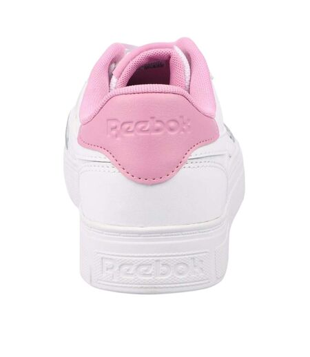 Baskets Court Advance Bold Adulte Blanc Rose Reebok