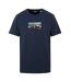 T-shirt Cline Explore Homme Bleu Marine Regatta-2