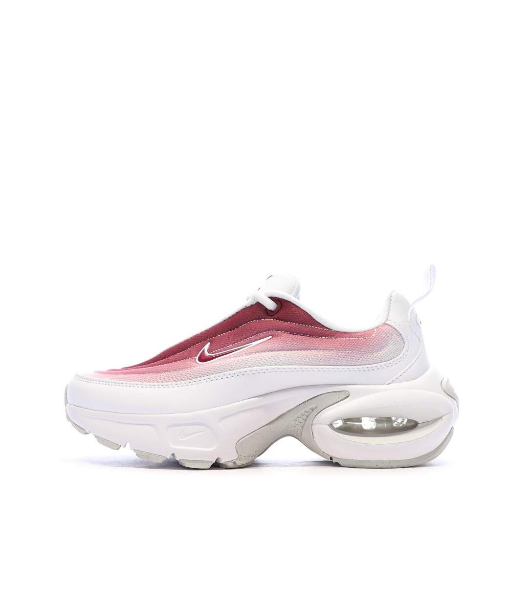 Baskets rose/blanc femme nike air max portal-1