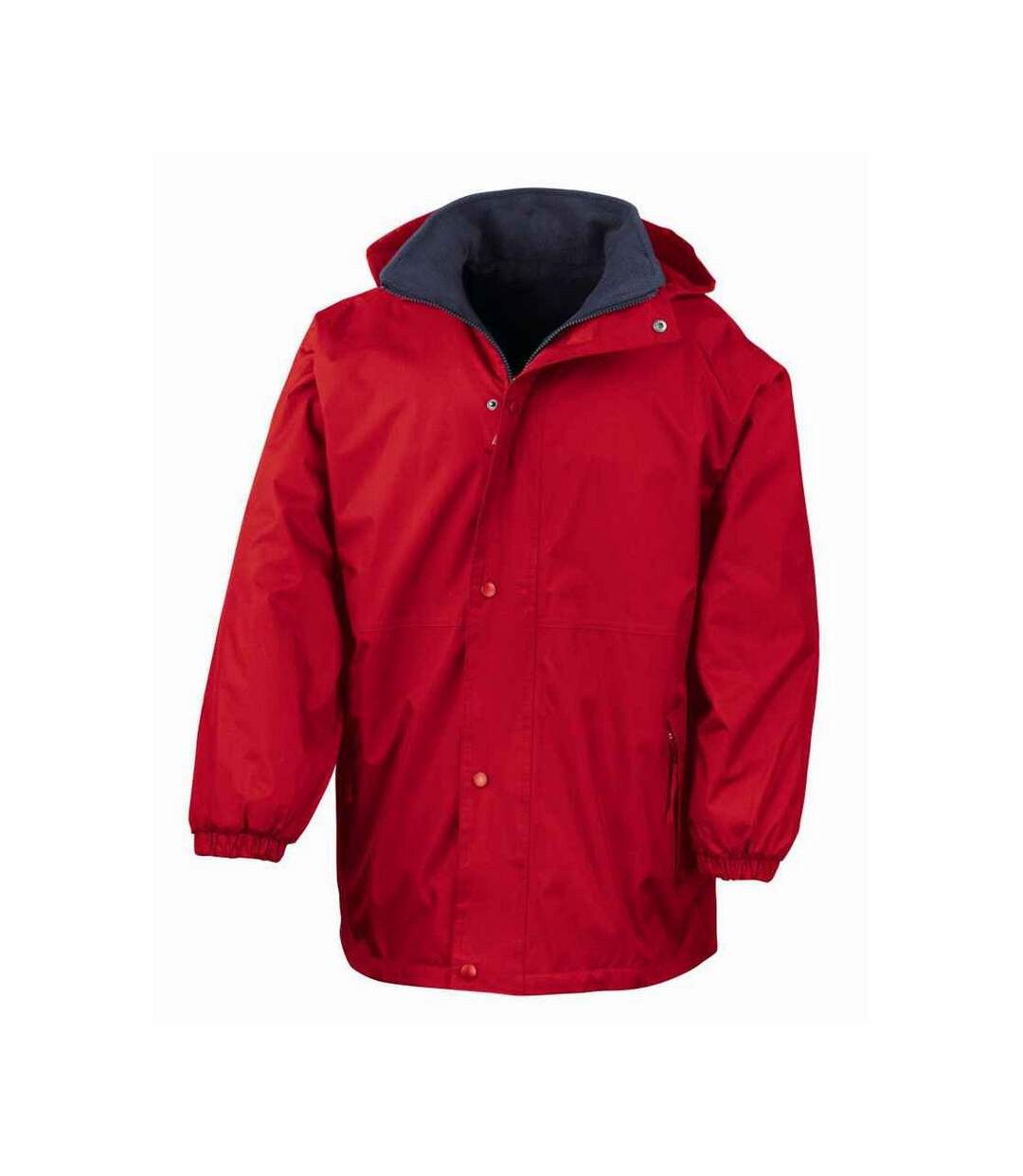 Mens stormdri 4000 reversible waterproof jacket red/navy Result-1