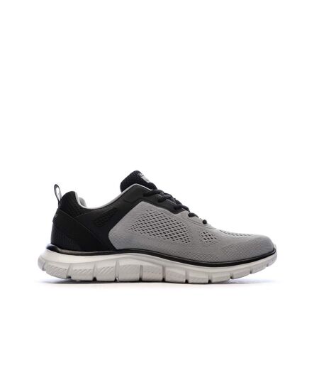 Baskets grise homme skechers track - broader