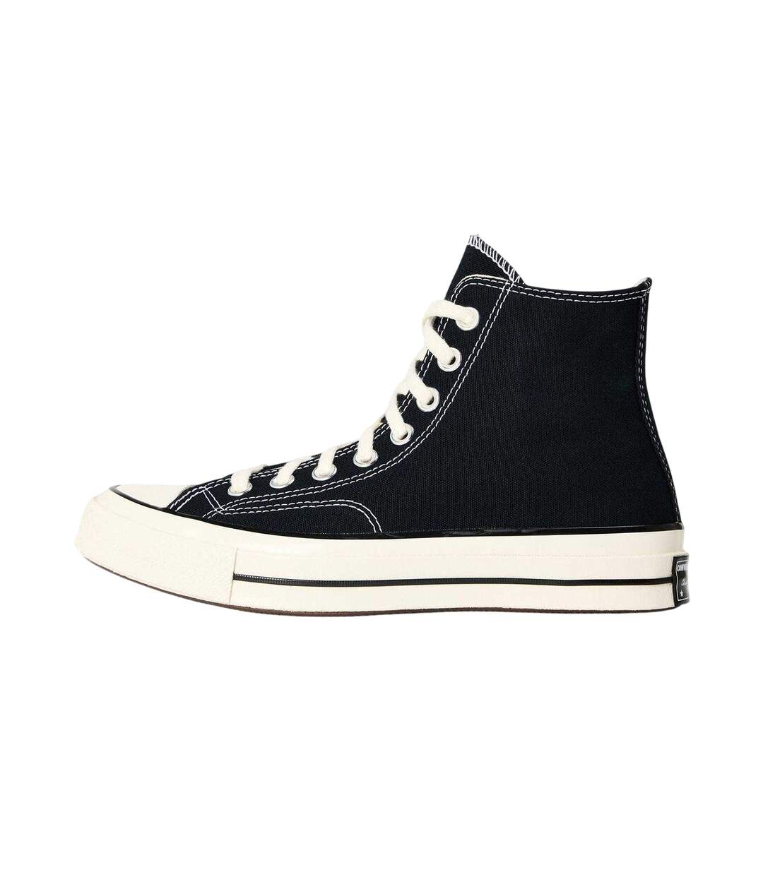 Womens/ladies All Star Ox 70 Canvas High Top Trainers Black Egret Converse-2