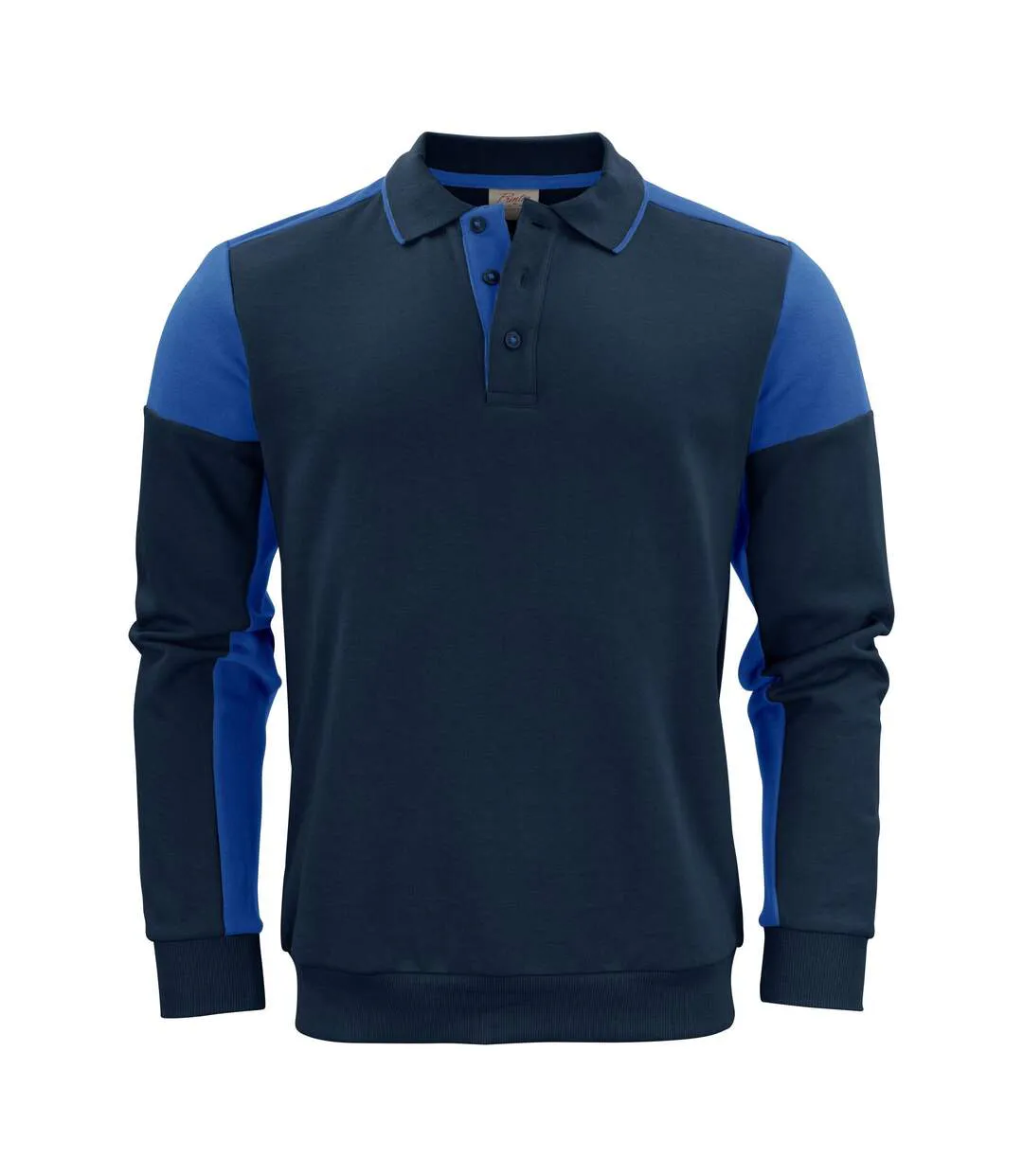 Polo Sweat Prime Adulte Bleu Marine Bleu Marine Cobalt Printer-2