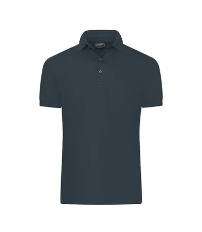 Polo Mercerised Homme Graphite James And Nicholson