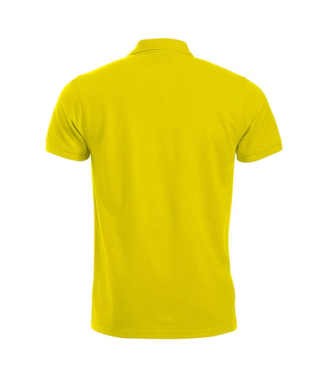 Polo manhattan homme jaune fluo Clique-2