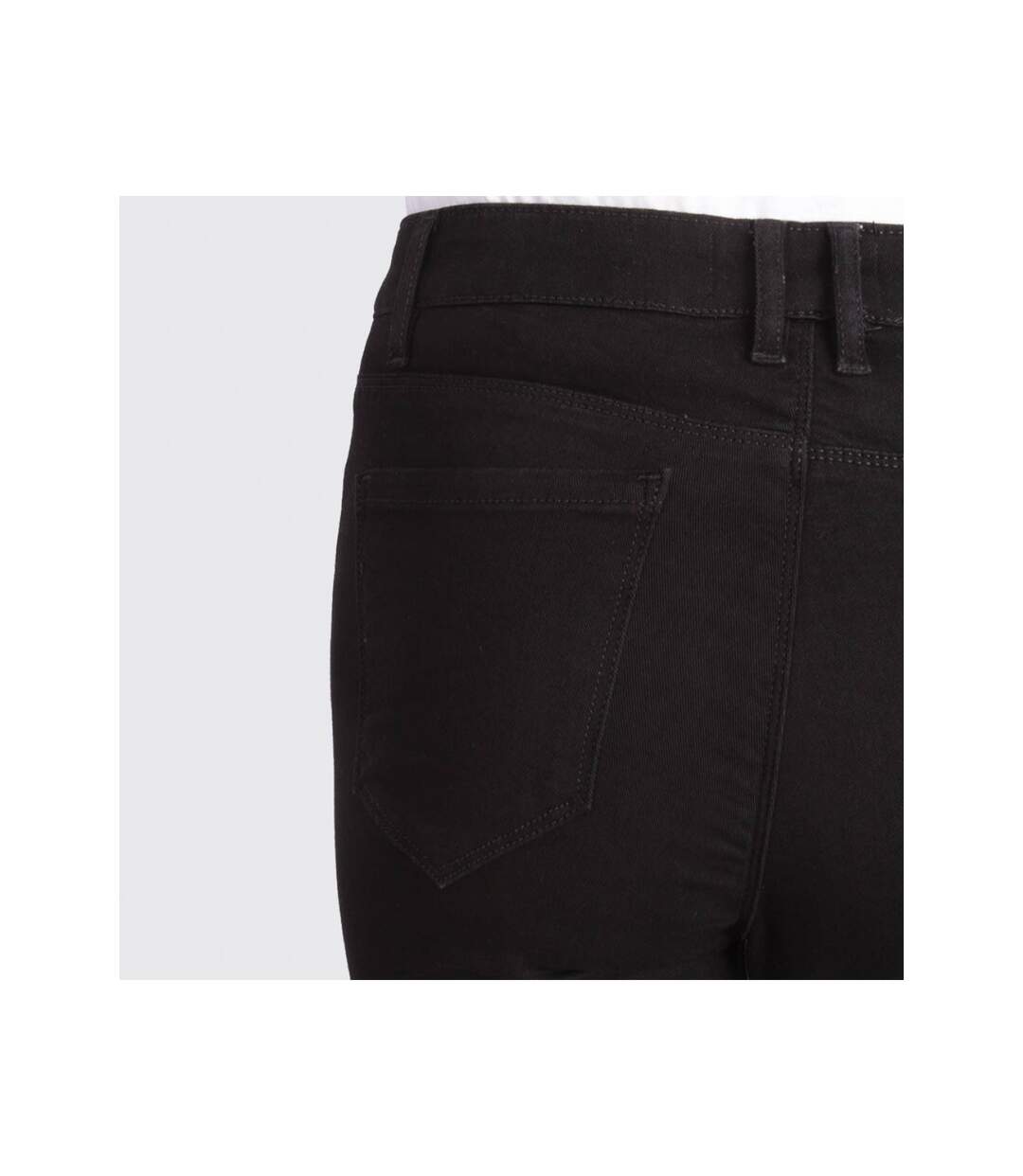 Jean noir taille haute  -  Kaporal - Femme-4