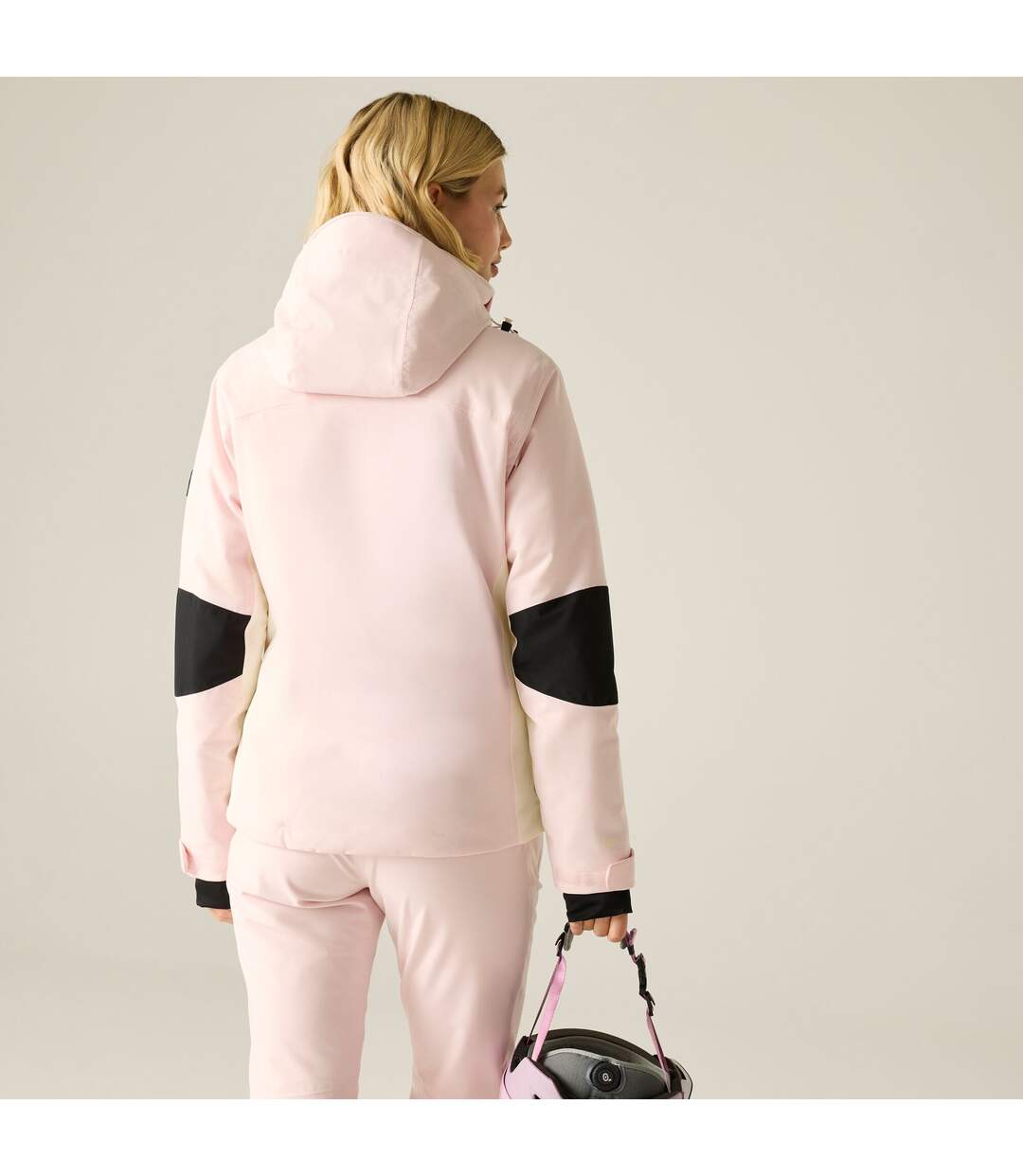 Blouson De Ski Lumi Femme Rose Pâle Blanc Dare 2B-4